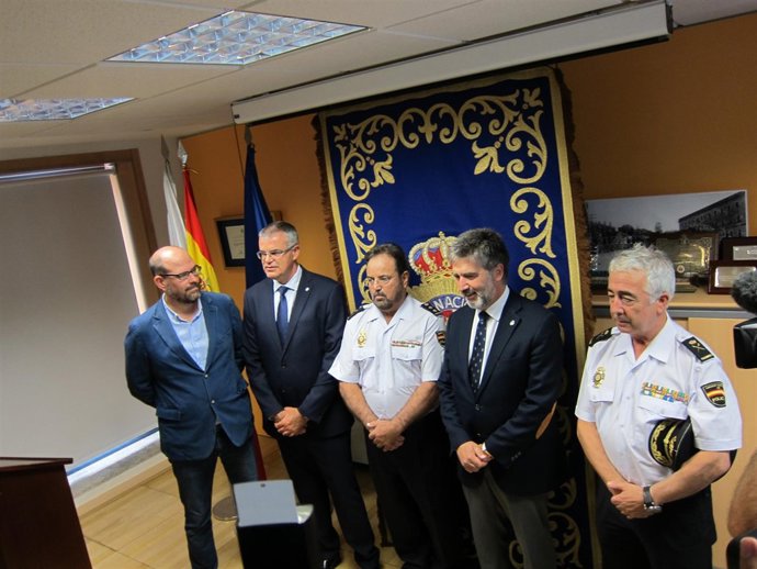 Toma de posesión del nuevo comisario de Santiago