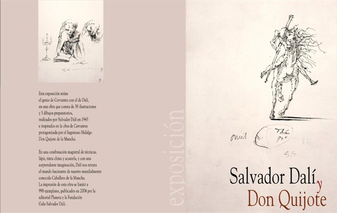 NOTA DE PRENSA PRESIDENCIA EXPOSICIÓN DALÍ Y DON QUIJOTE