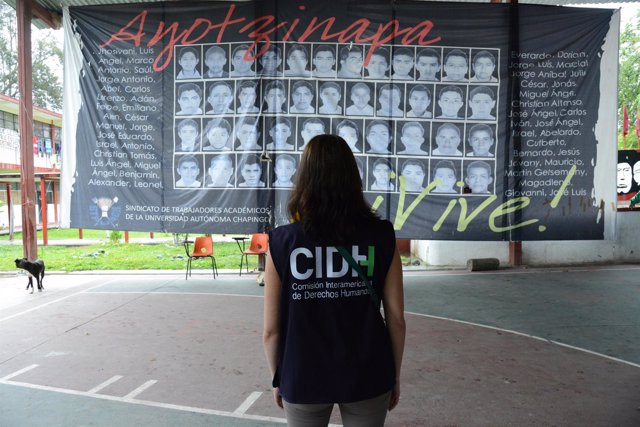 La CIDH visita Ayotzinapa