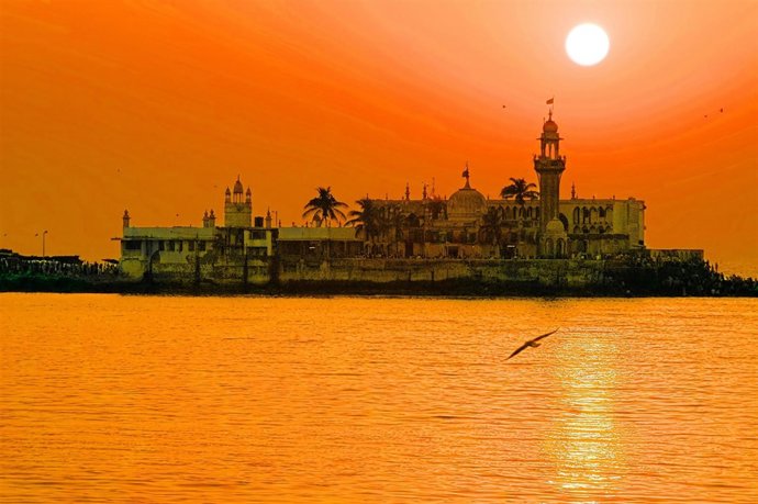 Templo Haji Ali en Bombay, India
