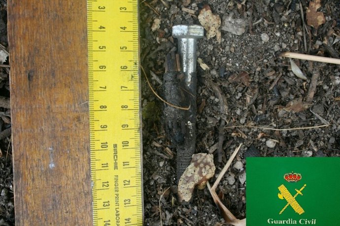 Artefacto incendiario Xinzo de Limia