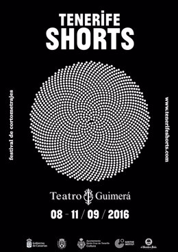 Cartel del Festival Internacional de Cortometrajes 'Tenerife Shorts'