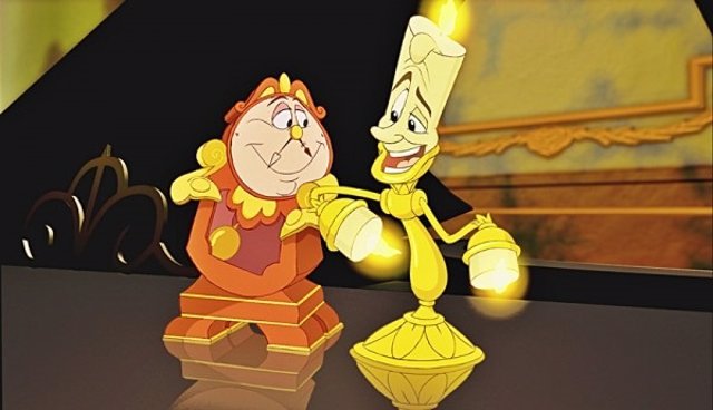 Lumiere y Ding Dong 