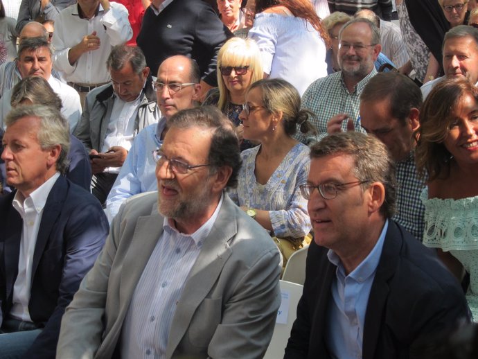 Mariano Rajoy en Cotobade