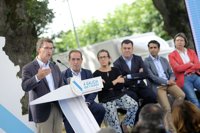 Feijóo no quiere para Galicia “líos ni partidos liados” sino mantener "la estabilidad"