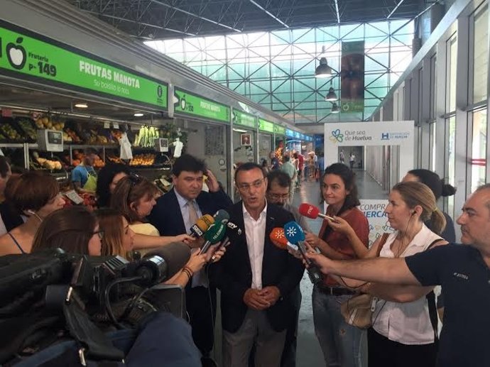 El presidente de la Diputación de Huelva, Ignacio Caraballo.