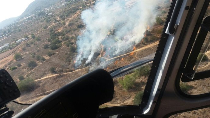 Incendio en Can Misses