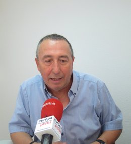 Baldoví (Compromís) durante la entrevista con Europa Press
