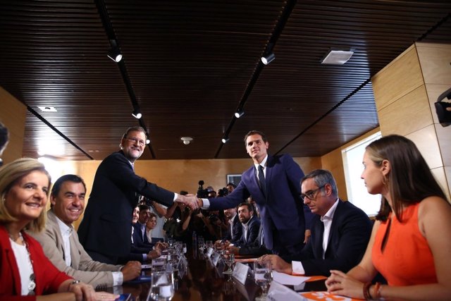 Mariano Rajoy y Albert Rivera 
