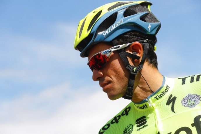 Alberto Contador, jefe de filas del Tinkoff
