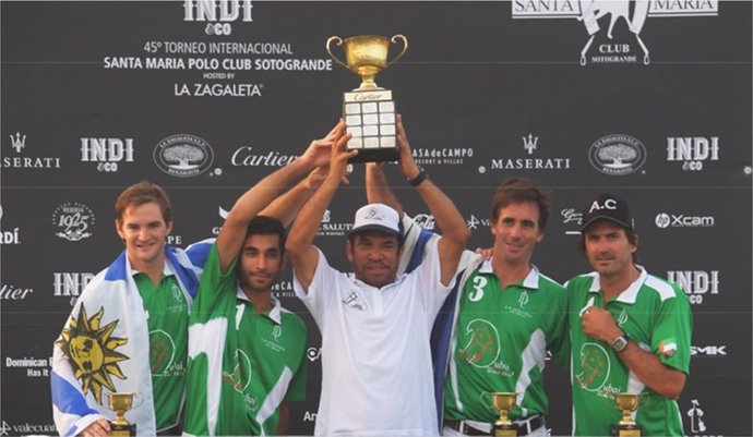 El Dubai Polo Team levanta la Copa de Oro Cartier