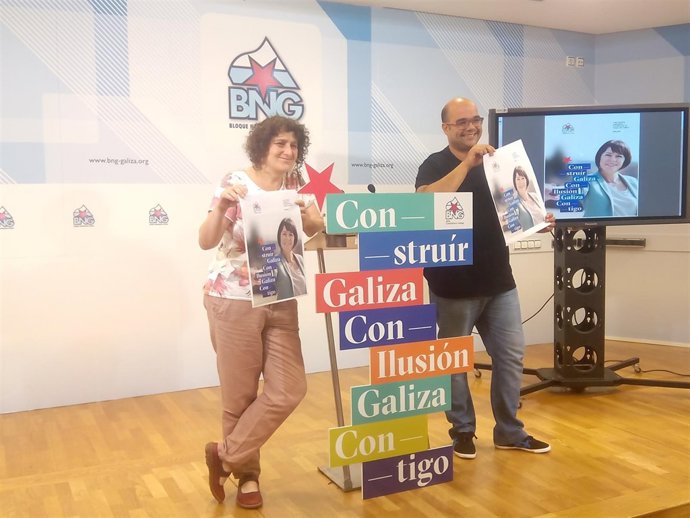 El BNG presenta el lema y el contenido de la campaña