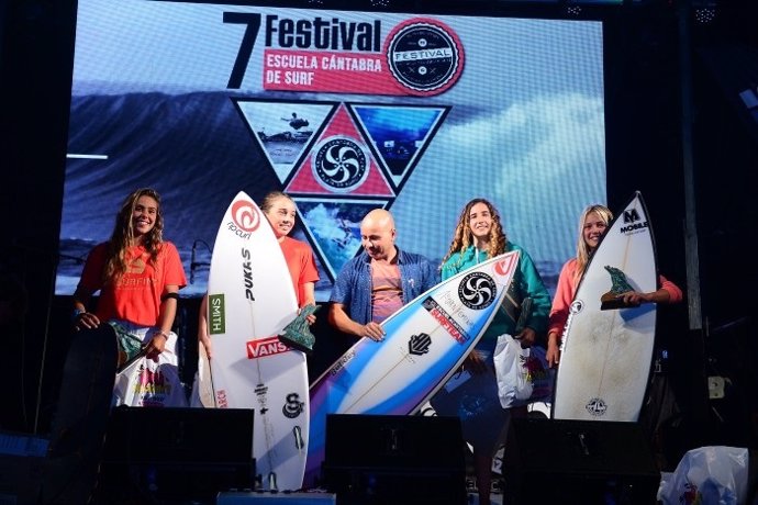 Premiados Festival Surf Escuela Cántabra 