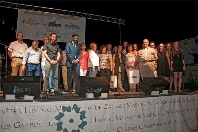 Acto institucional de la Fiesta de la Tenca en Piedras Albas