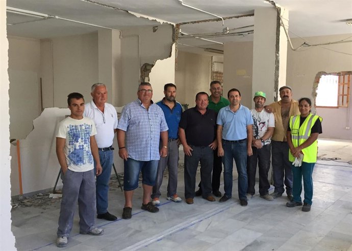 Obras del centro de rehabilitación de 'Ver de Olula'