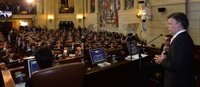 La cámara baja del Congreso colombiano aprueba la convocatoria del plebiscito para octubre