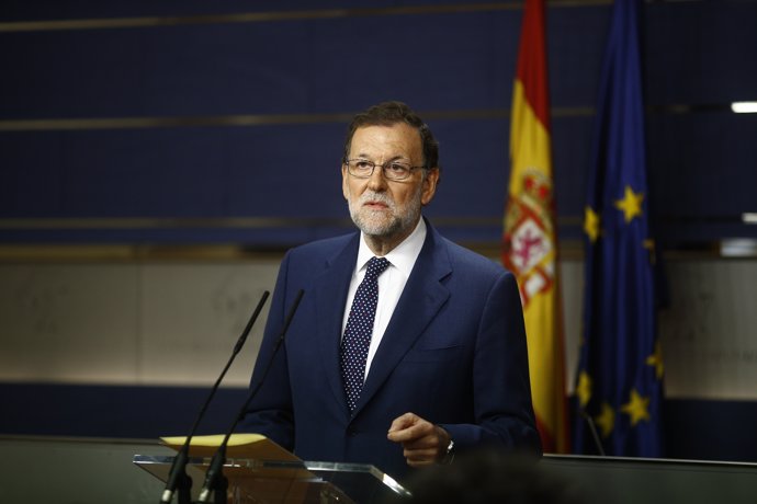 Rueda de prensa de Rajoy tras su reunión con Sánchez