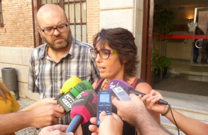 Alfredo Díaz Cardiel y Xoana Bastida, de Podemos Toledo