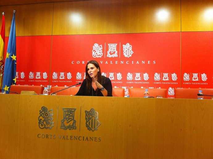 La diputada del PP Beatriz Gascó en las Corts