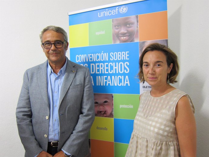 Visita de Cuca Gamarra a las nuevas instalciones de UNICEF