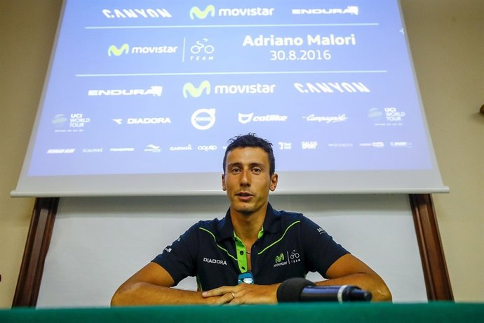 Rueda de prensa de Adriano Malori en Salsomaggiore Terme 