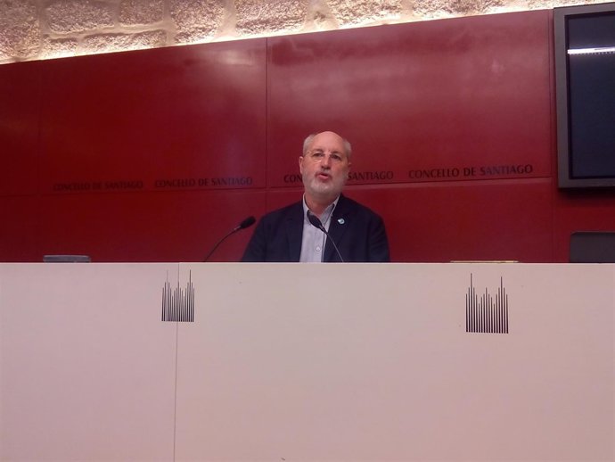 El concejal de Educación de Santiago, Manuel Dios