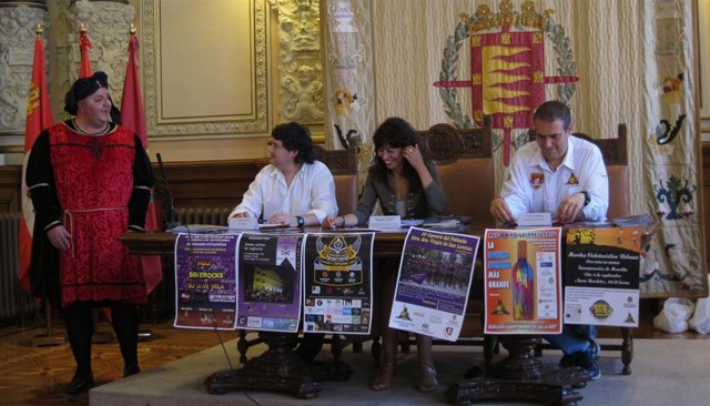 El Conde Ansúrez, en la presentación de la programación festiva de las Peñas