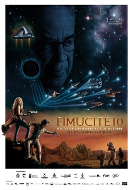 Cartel promocional de la décima edición de Fimucité