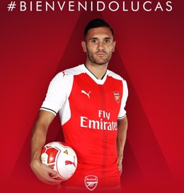 Lucas Pérez, nuevo jugador del Arsenal
