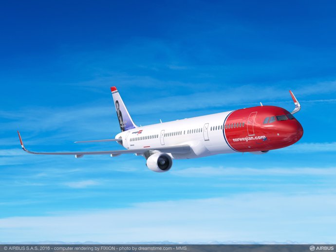 Avión de Norwegian