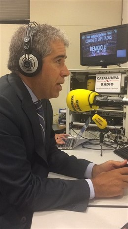 El líder del PDC en el Congreso de los Diputados, Francesc Homs