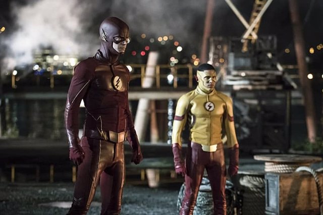 Flash y Kid Flash en la 3ª temporada de The Flash 