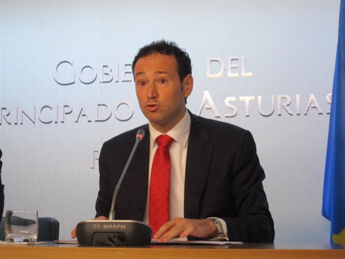 El consejero de Presidencia y portavoz del Principado, Guillermo Martínez