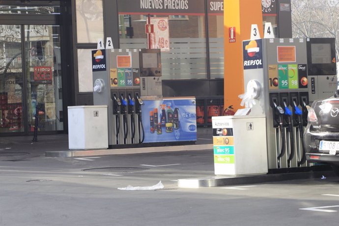 Gasolina, gasolinera, petróleo, combustible, gasóleo, precios, IPC, consumo