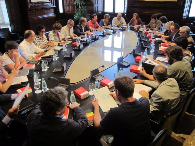 Reunión de la Mesa del Parlament