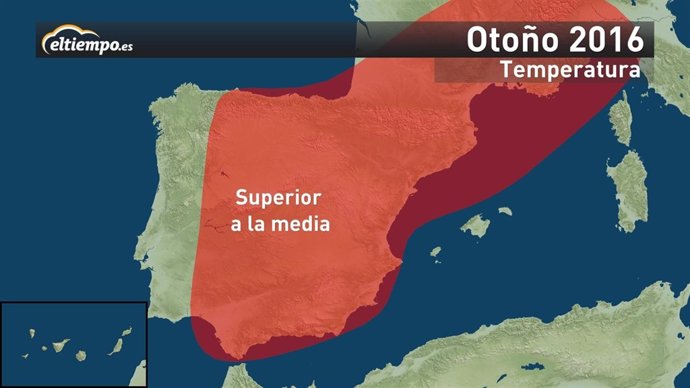 TEMPERATURAS DE OTOÑO