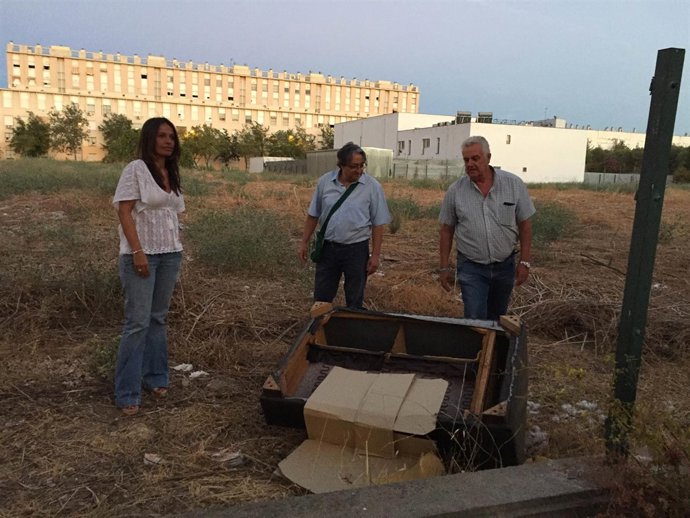 Evelia Rincín en Pino Montano.