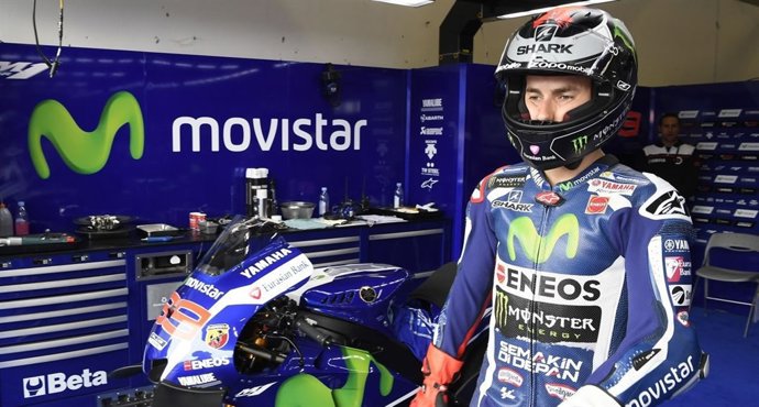 El piloto español Jorge Lorenzo en Brno