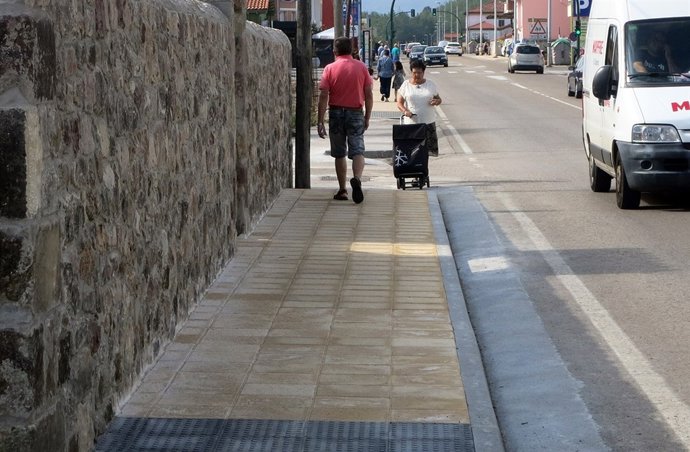 Nota Finalización Aceras Barreda