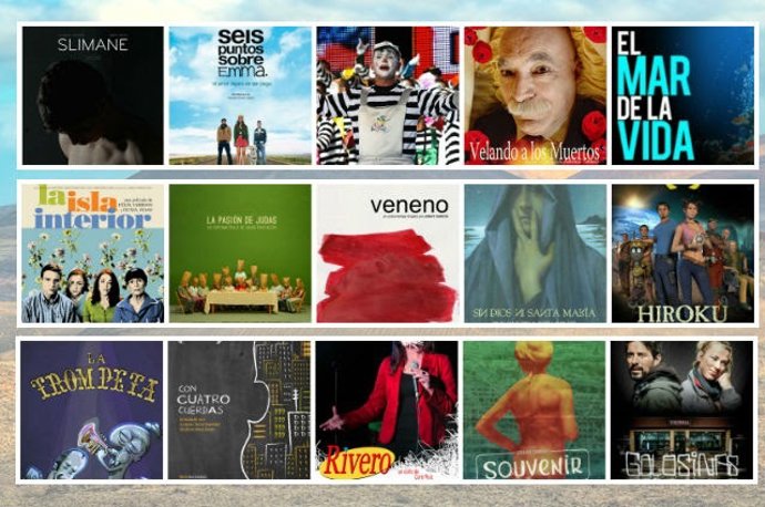 Imágenes de películas del cine canario