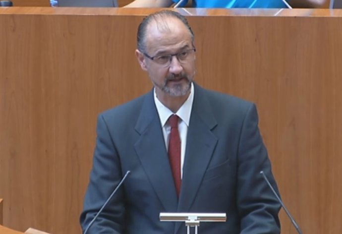 Luis Fuentes, portavoz de C's en Castilla y León. 