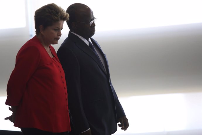 Rousseff y el juez Barbosa