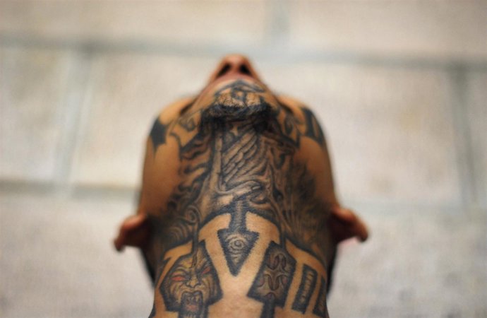 Miembro de la Mara 18. 