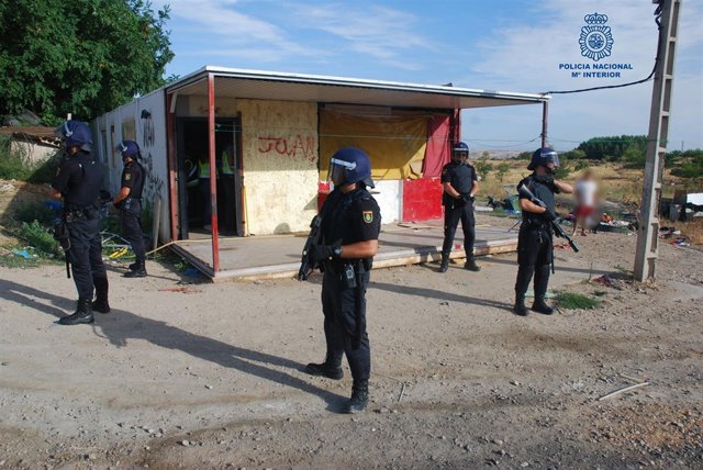 Detenciones por robo en Cerro de los Palos