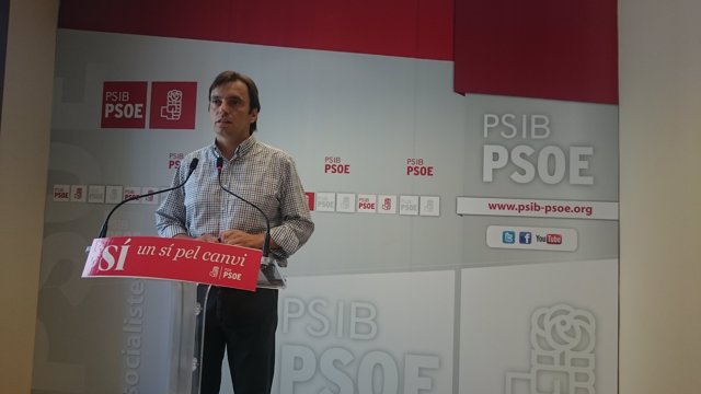 Francesc Miralles, portavoz del PSIB