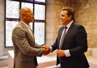 Sergi Marcén toma posesión como delegado del Govern en el Reino Unido e Irlanda