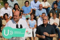 Ortuzar ofrece un PNV "a ras de tierra" frente a los que "prometen el cielo y luego son capaces de llevar al infierno"