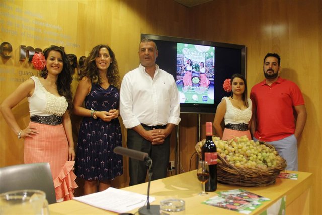 Marina Bravo, Antonio Muñoz, Fiesta de Viñeros Moclinejo