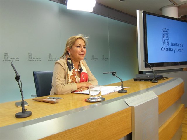 La portavoz de la Junta, Rosa Valdeón