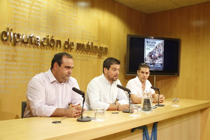 De izq. A dcha: Félix Lozano, Cristóbal Ortega y Javier Martín